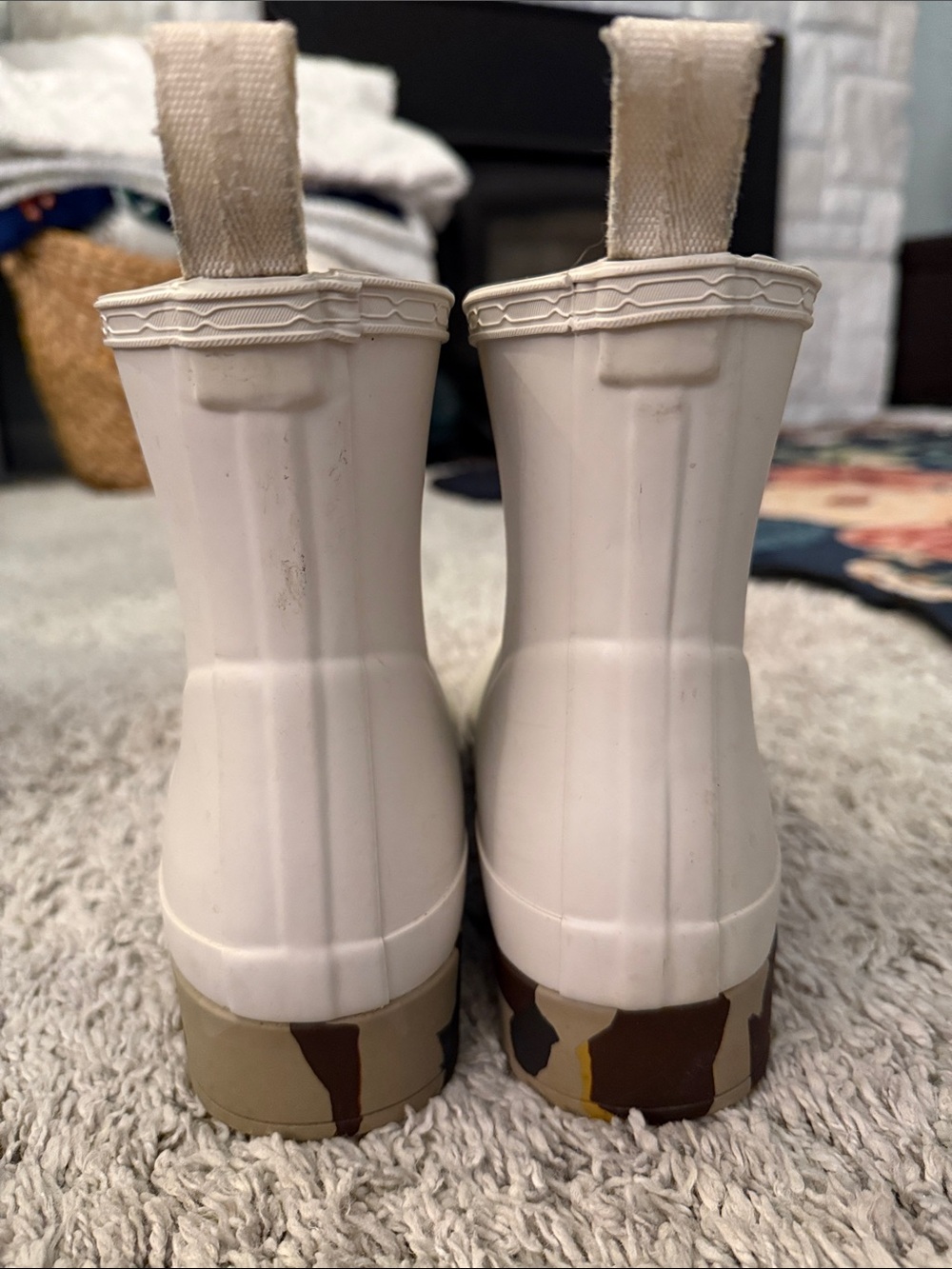 Hunter camo soles cream upper collegiate waterproof girlhoodcore fall flannel 7 - Picture 5 of 11